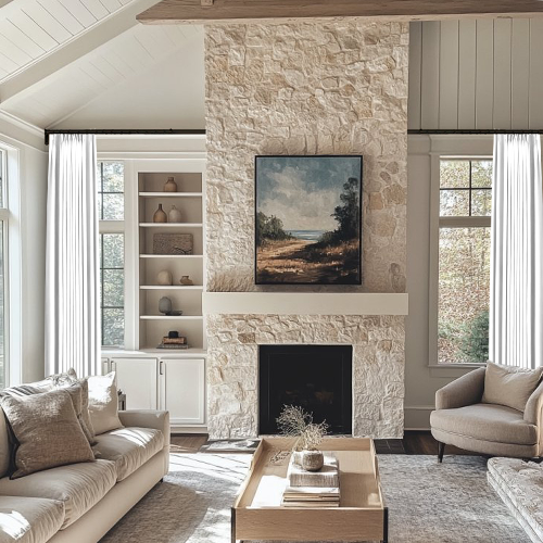 Liam Linen|Soft Top Drapery