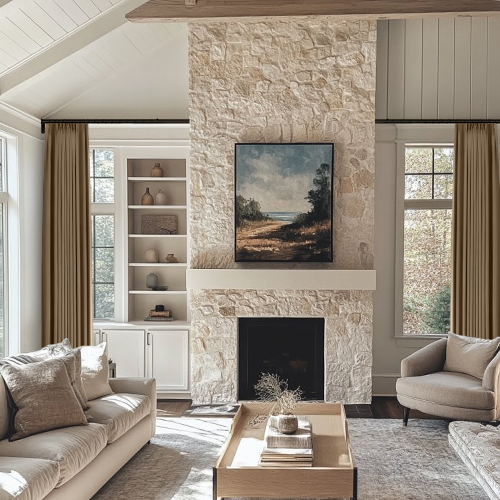 Liam Linen|Soft Top Drapery