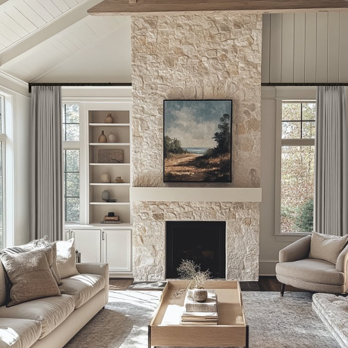 Liam Linen|Soft Top Drapery