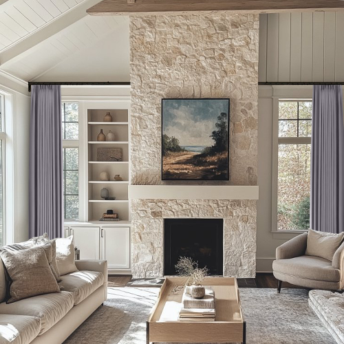 Liam Linen|Soft Top Drapery