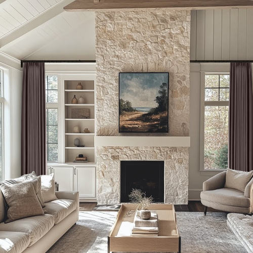 Liam Linen|Soft Top Drapery