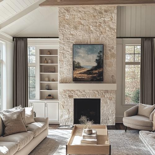 Liam Linen|Soft Top Drapery