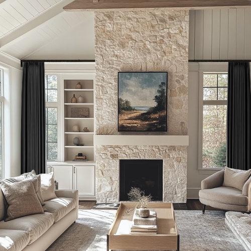 Liam Linen|Soft Top Drapery