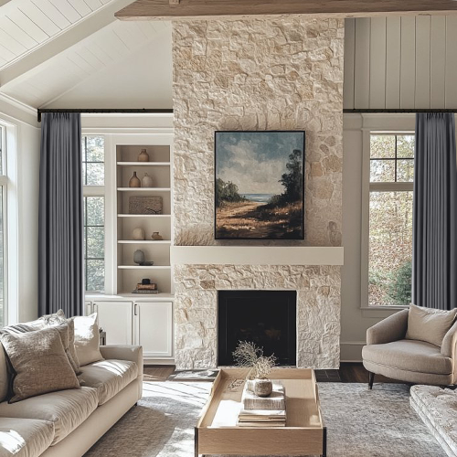 Liam Linen|Soft Top Drapery