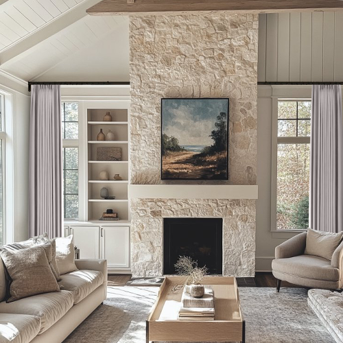 Liam Linen|Soft Top Drapery