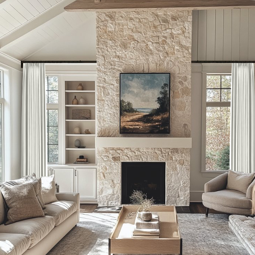 Liam Linen|Soft Top Drapery