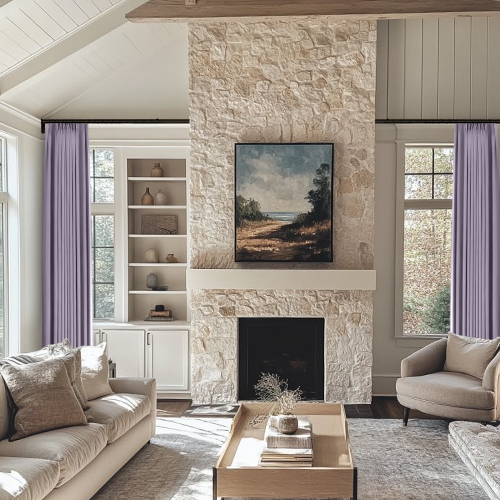 Liam Linen|Soft Top Drapery