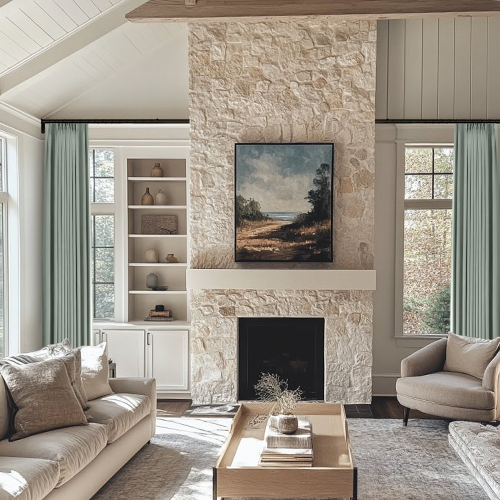 Liam Linen|Soft Top Drapery