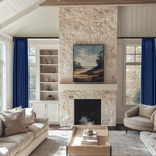 Liam Linen|Soft Top Drapery