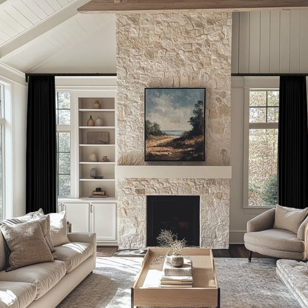 Liam Linen|Soft Top Drapery