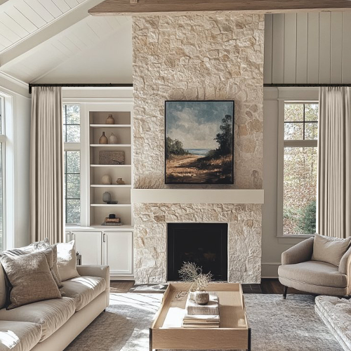 Liam Linen|Soft Top Drapery