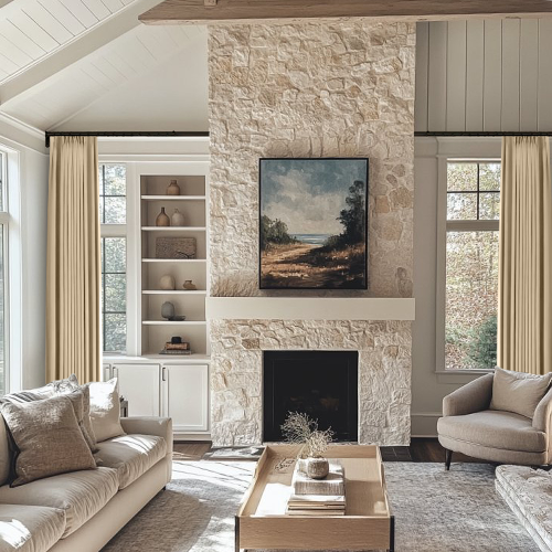 Liam Linen|Soft Top Drapery