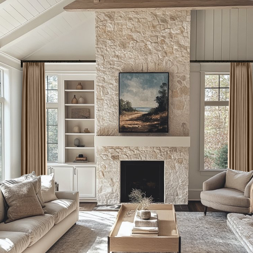 Liam Linen|Soft Top Drapery