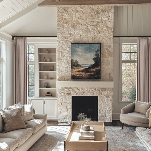 Liam Linen|Soft Top Drapery