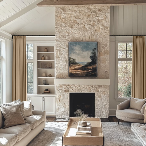 Liam Linen|Soft Top Drapery