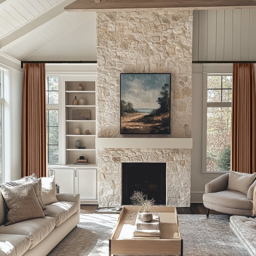 Liam Linen|Soft Top Drapery