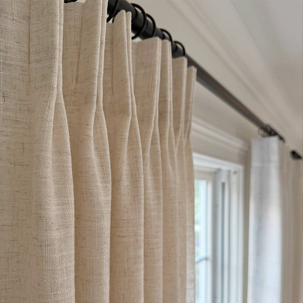 Liam Linen|Soft Top Drapery