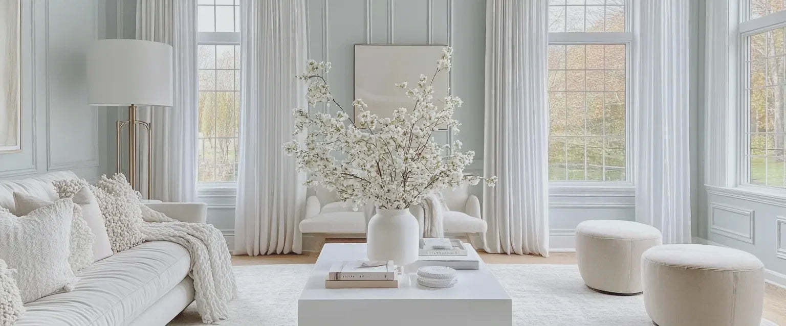 Memory-Shaped Drapery
