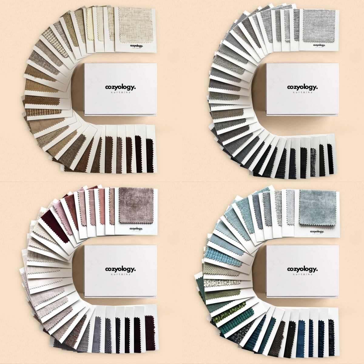 Full Swatch Box | All Colors & Styles | Cozyology