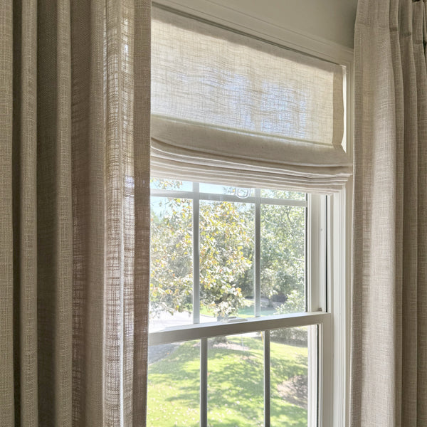 Liam Linen | Roman Shades