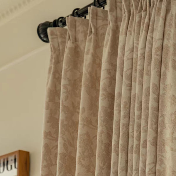 Willa Wool | Botanical Weave | Drapery