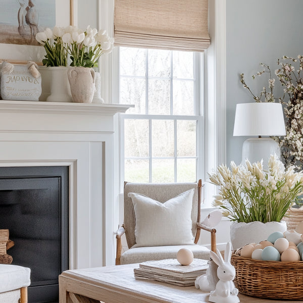 Bella Beige Bamboo Woven Shades