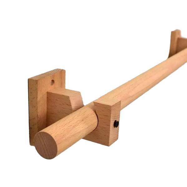 Evelyn Custom Wood Curtain Rod