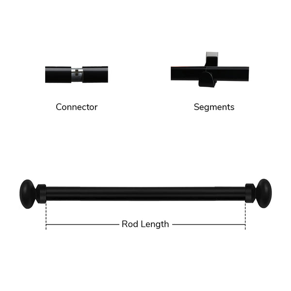 Reese | Custom Size | Curtain Rod