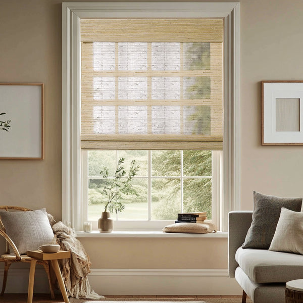 Haze Honey Beige Bamboo Woven Shades
