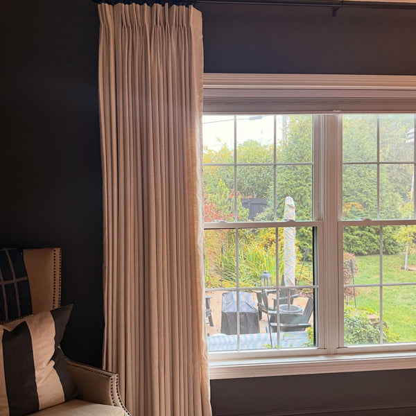 Laurent Linen｜100% Blackout Drapery