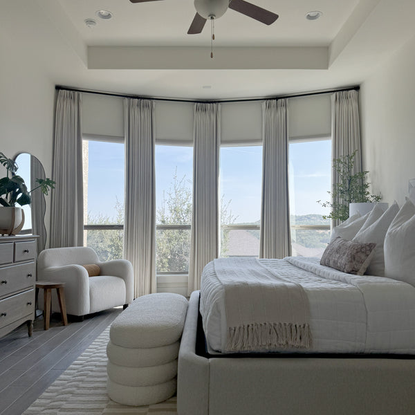 Lena Luxury Linen｜Pleated Drapery