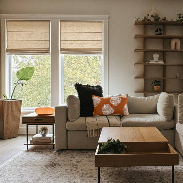 Lena Linen | Roman Shades