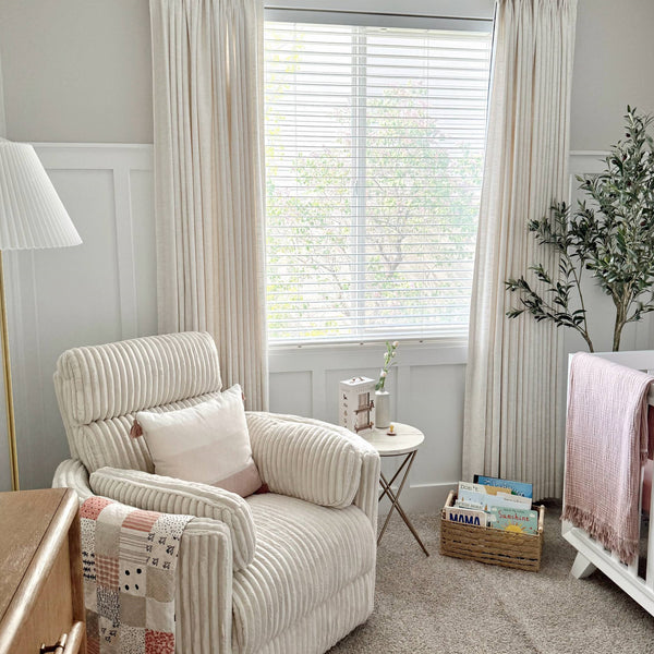 Lena Linen Pleated Drapery