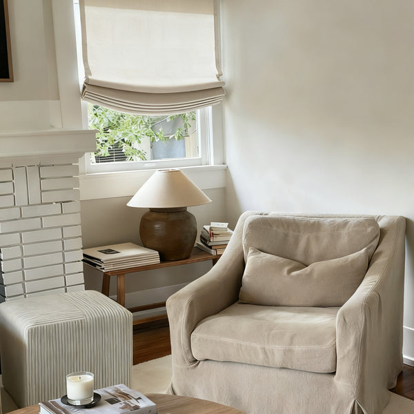Lena Linen | Roman Shades