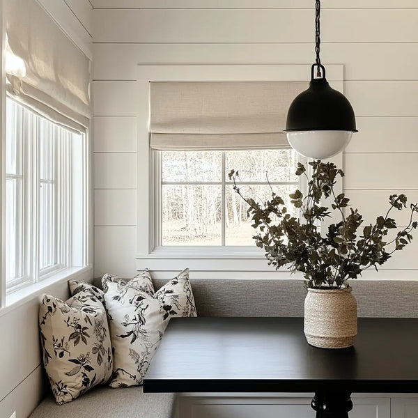 Lena Linen Roman Shades Cord