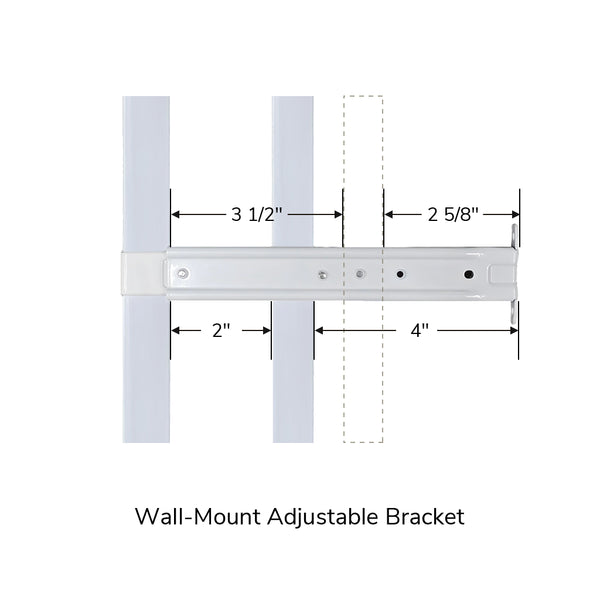 Taylor | Length Adjustable | Double Pleated Header Track