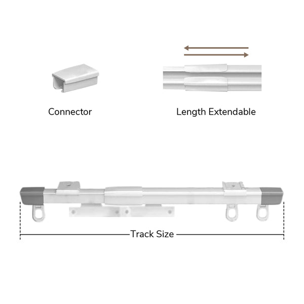 Taylor | Length Adjustable | Curtain Track