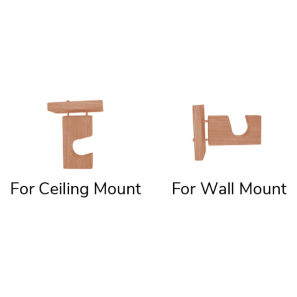 Rowan | Custom Size | Wooden | Curtain Rod